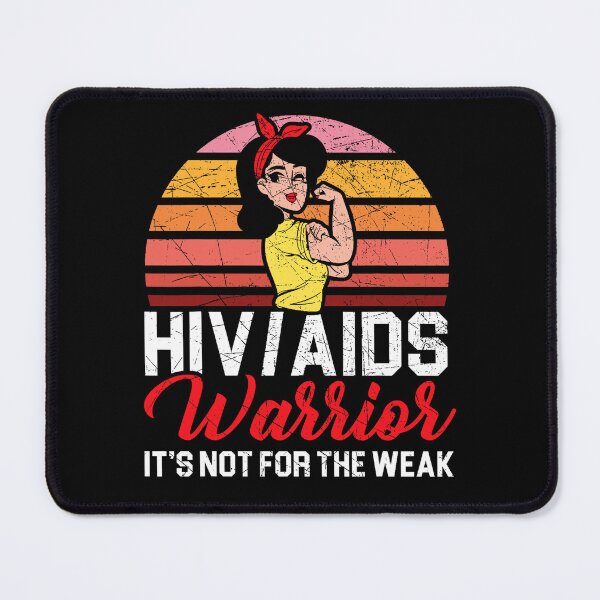 Item preview, HIVAIDS Warrior It's Not For The Weak HIV AIDS Awareness designed and sold by defabiosofxs.