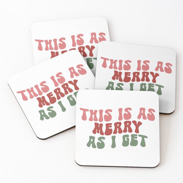Item preview, This Is As Merry As I Get, Christmas, Xmas designed and sold by EsteticaVerus.