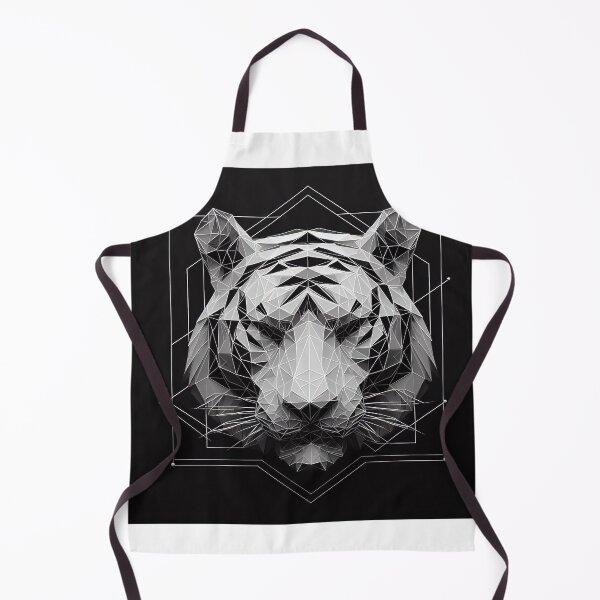 Item preview, geometrical art of tiger designed and sold by saitejanaini.