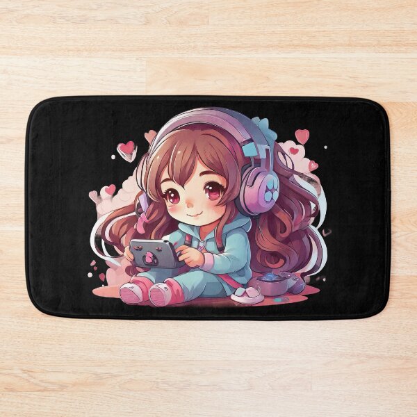 Item preview, Cute Cozy Gamer Girl designed and sold by MindSmith.
