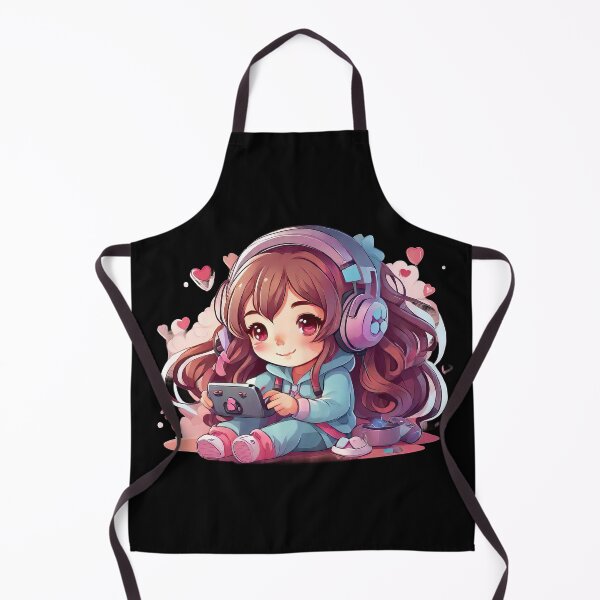 Item preview, Cute Cozy Gamer Girl designed and sold by MindSmith.