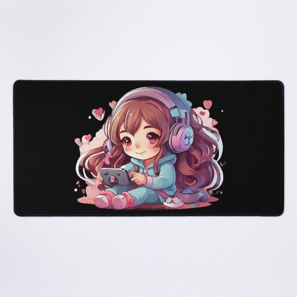 Item preview, Cute Cozy Gamer Girl designed and sold by MindSmith.