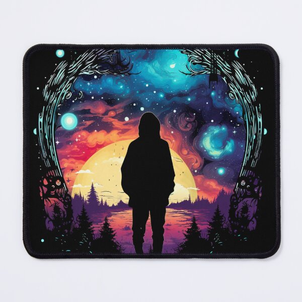 Item preview, Cosmic Dreamer, into the night sky. designed and sold by MoonDesinso.