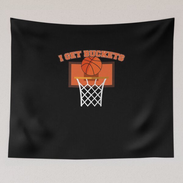 Item preview, I Get Buckets Basketball | basketball shirt | basketball coach gift | basketball team gift | sports quote | basketball quotes | basketball player | basketball tshirt designed and sold by Kreature Look.