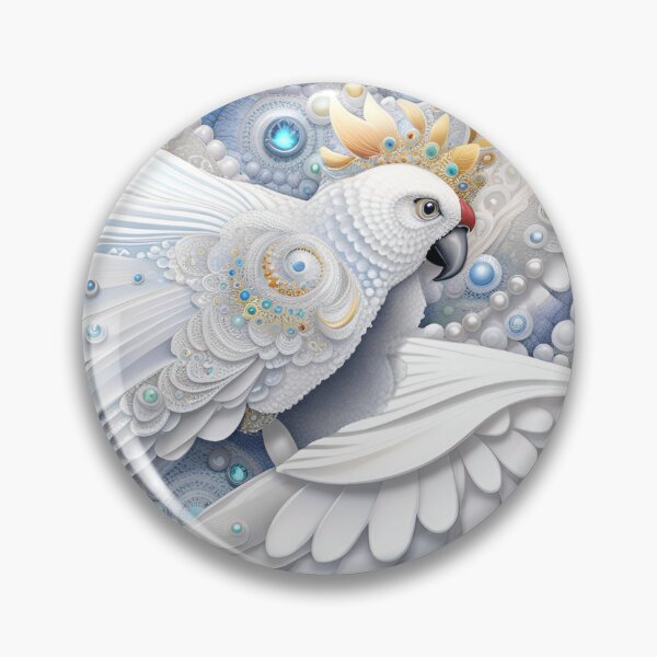 Item preview, Breathtaking Cockatoo Parrot designed and sold by purplesensation.