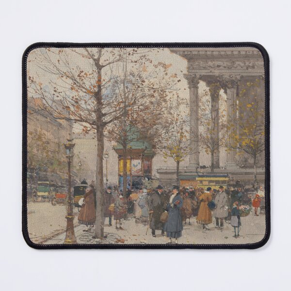 Item preview, Animated view of the Madeleine (20th century) - Eugène Galien Laloue designed and sold by SALON DES ARTS.