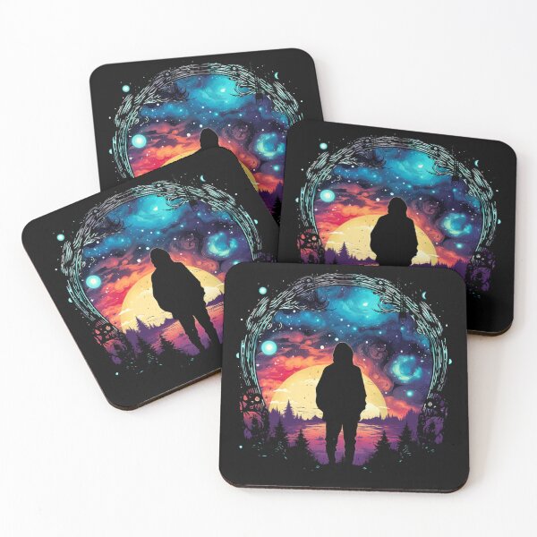 Item preview, Cosmic Dreamer, into the night sky. designed and sold by MoonDesinso.