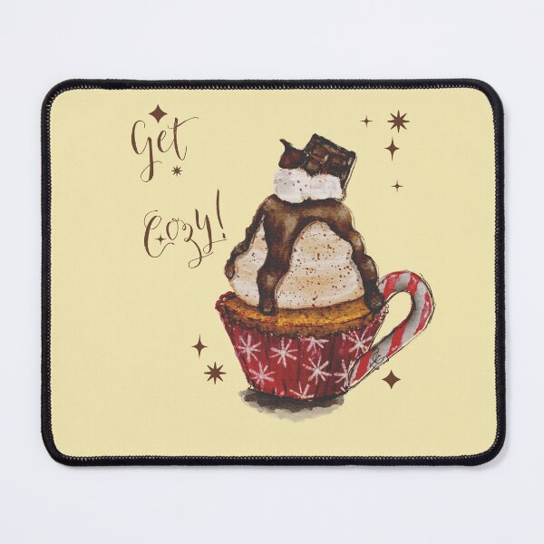 Item preview, Cozy, Festive, Hot Chocolate Cupcake designed and sold by LillyUndercroft.