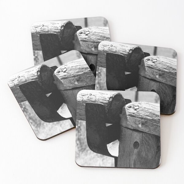 Item preview, Fence gate in black and white designed and sold by CanadianWild418.