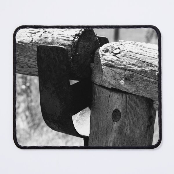 Item preview, Fence gate in black and white designed and sold by CanadianWild418.