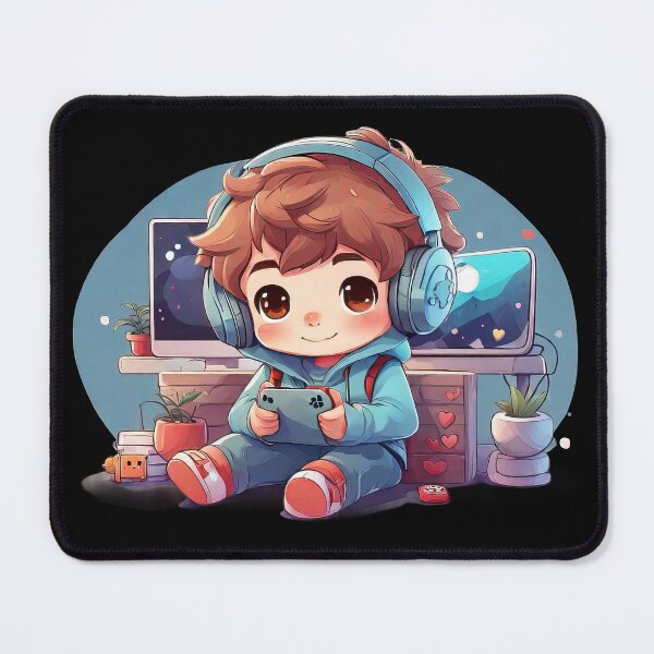 Item preview, Cute Cozy Gamer Boy designed and sold by MindSmith.