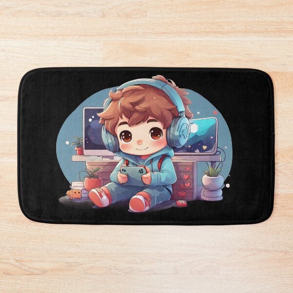 Item preview, Cute Cozy Gamer Boy designed and sold by MindSmith.
