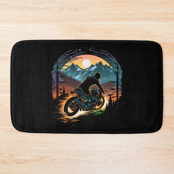 Item preview, Motorcycle tour through forests and mountains Landscape  designed and sold by EternalDelight1.