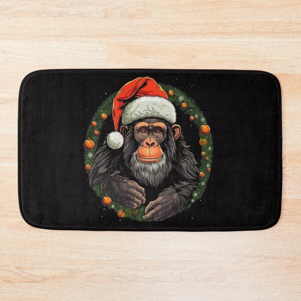 Item preview, Christmas Chimpanzee designed and sold by creativellashop.