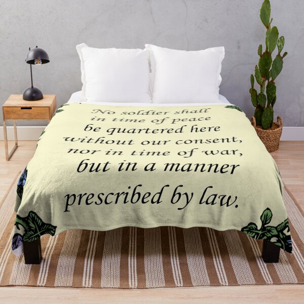 Item preview, Third Amendment designed and sold by Jonah Mann.
