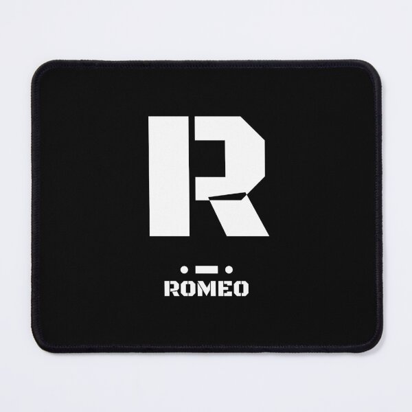 Item preview, Letter R(Romeo) Morse Code NATO Phonetic Alphabet designed and sold by AnnSign.