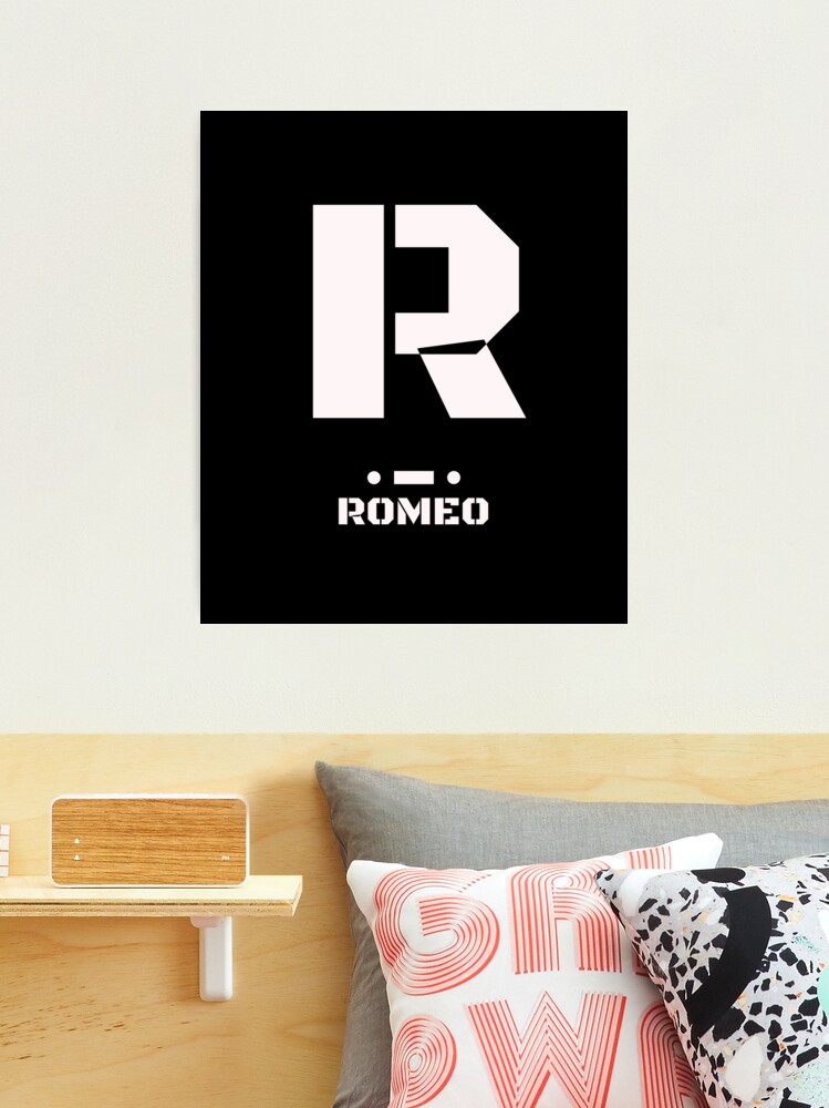 R For Romeo Alphabet R For Romeo