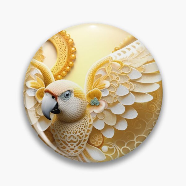 Item preview, Golden Cockatoo Parrot  designed and sold by purplesensation.