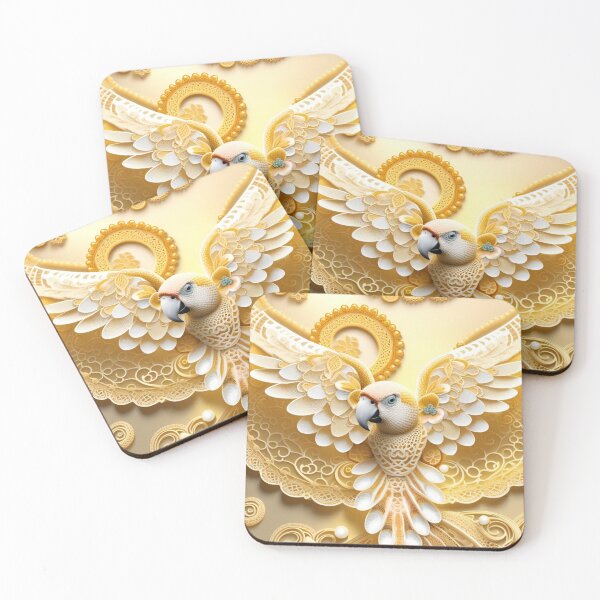 Item preview, Golden Cockatoo Parrot  designed and sold by purplesensation.