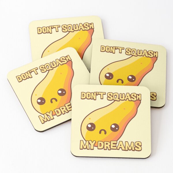 Item preview, Don't Squash My Dreams. Cute kawaii vegetables designed and sold by PMCreative.