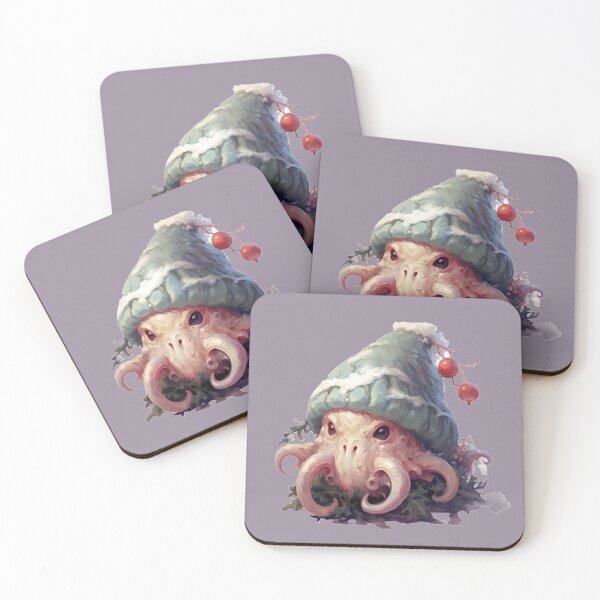 Item preview, Cute Cosmic Winter Monster designed and sold by Immarcescible.