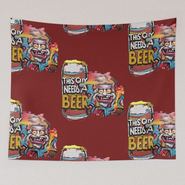 Item preview, Brew Break Graffiti designed and sold by NickTaroDesign.