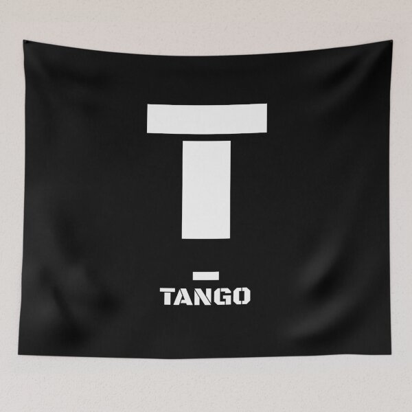 Item preview, Letter T(Tango) Morse Code NATO Phonetic Alphabet designed and sold by AnnSign.