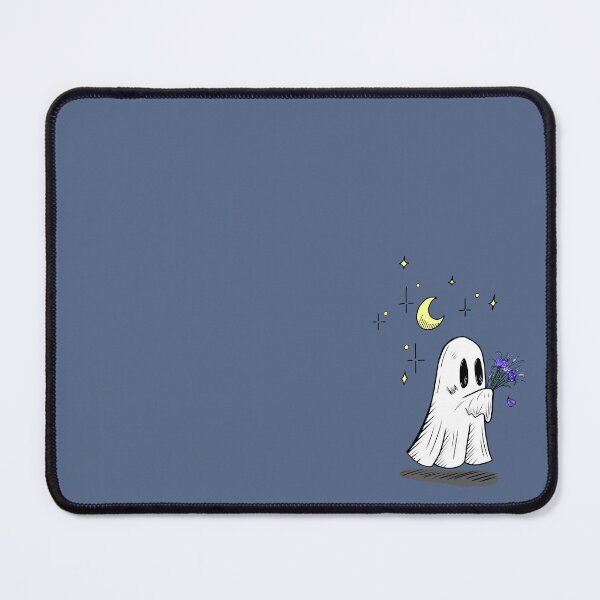 Item preview, Little ghost bringing a bouquet of flowers designed and sold by SakuraYoruki.