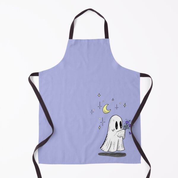 Item preview, Little ghost bringing a bouquet of flowers designed and sold by SakuraYoruki.