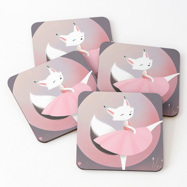 Item preview, Foxy Ballerinas: Fantastical Ballet Portraits C designed and sold by Cosmic-Canvases.
