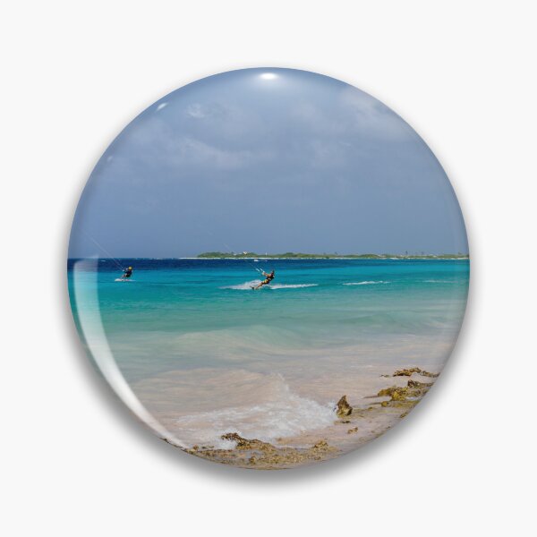 Item preview, Soaring over Turquoise Waters, Atlantis Beach, Bonaire designed and sold by Kasia Design.