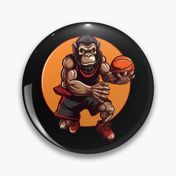 Item preview, Basketball player chimpanzee designed and sold by Soulskier.
