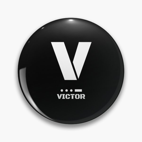 Item preview, Letter V(Victor) Morse Code NATO Phonetic Alphabet designed and sold by AnnSign.