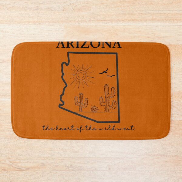 Item preview, Arizona State The Heart of Wild West designed and sold by WanderQuestCo.
