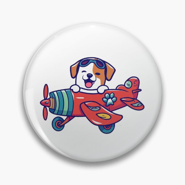 Item preview, Dog in airplane designed and sold by PawelNature.