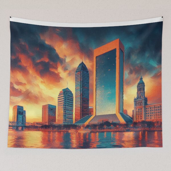 Item preview, Jacksonville at Sunset designed and sold by badguyduh.