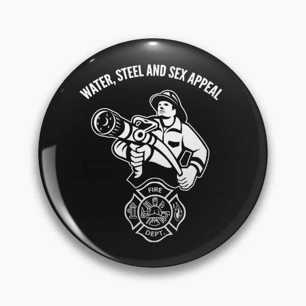 Item preview, Firefighter Fireman Fire Department Sex Appeal Retro T-Shirt designed and sold by stearman.