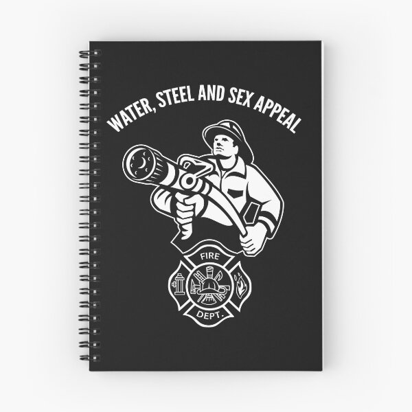 Item preview, Firefighter Fireman Fire Department Sex Appeal Retro T-Shirt designed and sold by stearman.