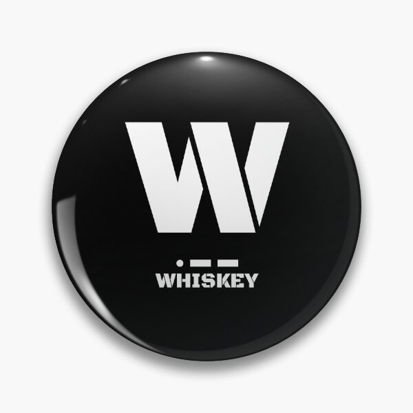 Item preview, Letter W(Whiskey) Morse Code NATO Phonetic Alphabet designed and sold by AnnSign.