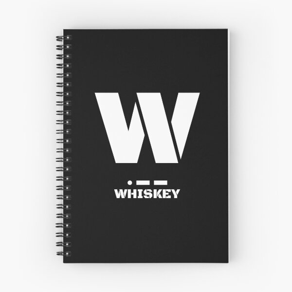 Item preview, Letter W(Whiskey) Morse Code NATO Phonetic Alphabet designed and sold by AnnSign.