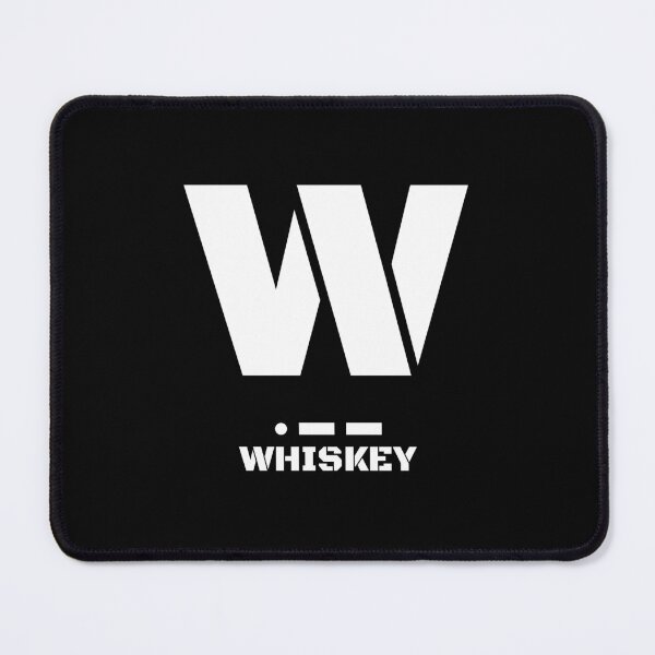 Item preview, Letter W(Whiskey) Morse Code NATO Phonetic Alphabet designed and sold by AnnSign.