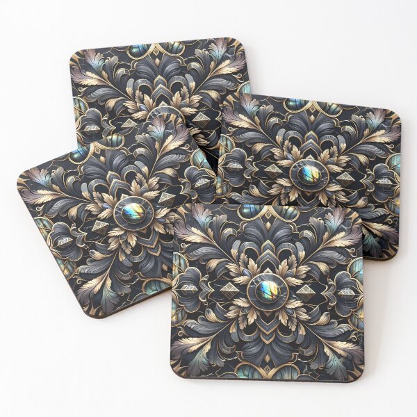 Item preview, Ornate Labradorite Pattern designed and sold by NeatSplash.