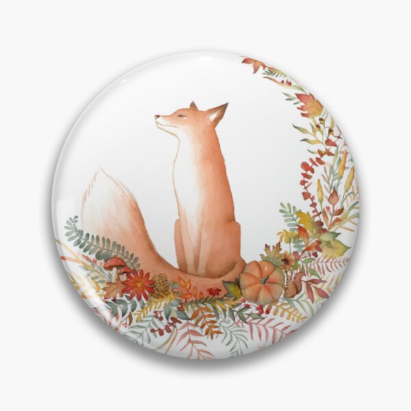 Item preview, zorro de otoño designed and sold by SarahQuarelle.