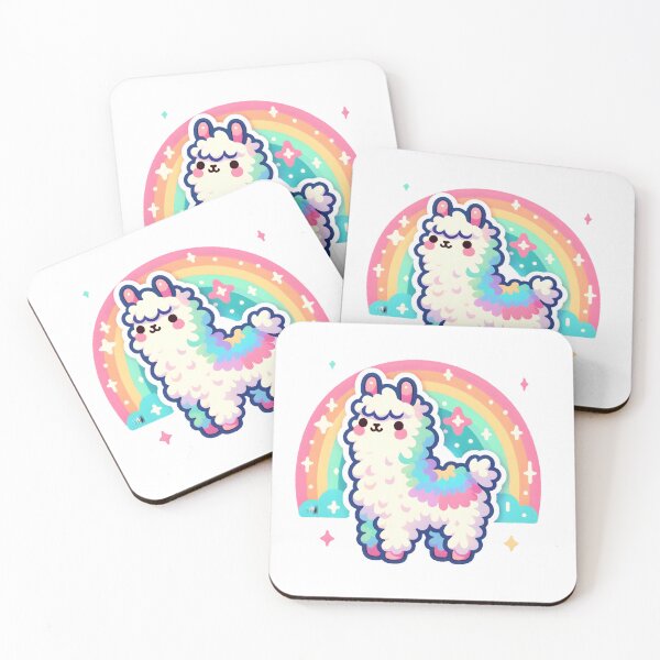 Item preview, Rainbow Dreams Alpaca designed and sold by UmbrellaStudio1.