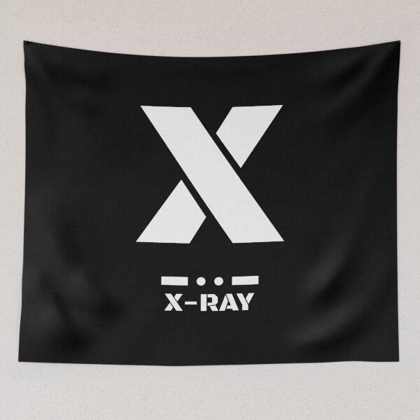 Item preview, Letter X(X-ray) Morse Code NATO Phonetic Alphabet designed and sold by AnnSign.