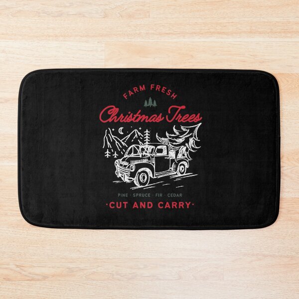 Item preview, farm fresh merry christmas designed and sold by sanna-black.