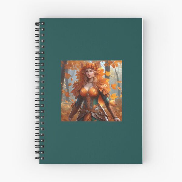 Item preview, Fall Fairy Wearing Fall Leaves designed and sold by FlutterbyFairy.