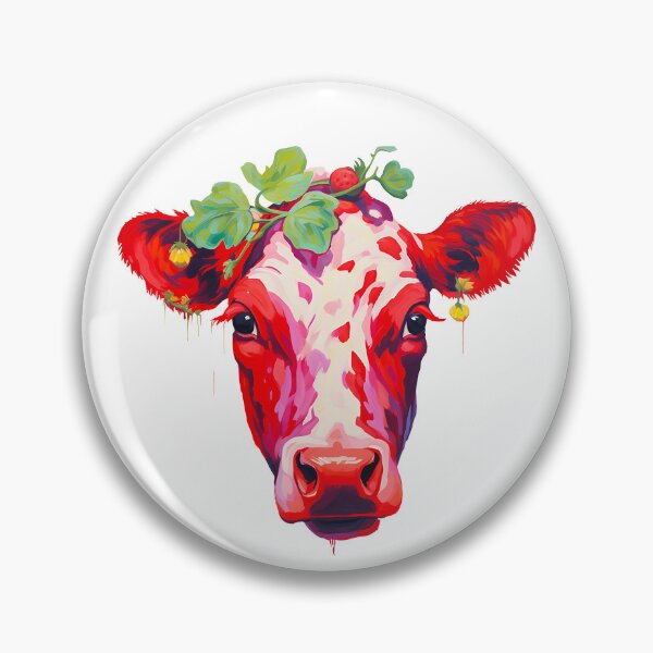 Item preview, Charming Painted Cow designed and sold by WickedFairySt.
