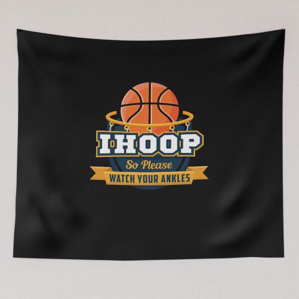 Item preview, IHoop | basketball shirt | basketball coach gift | basketball team gift | sports quote | basketball quotes | basketball player | basketball tshirt designed and sold by Kreature Look.