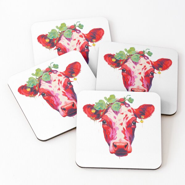 Item preview, Charming Painted Cow designed and sold by WickedFairySt.